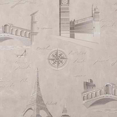 Обои PL72406-42 Палитра Travel Wall Палитра коллекция Travel Wall производства РОССИЯ в интернет-магазине Обоитрейд