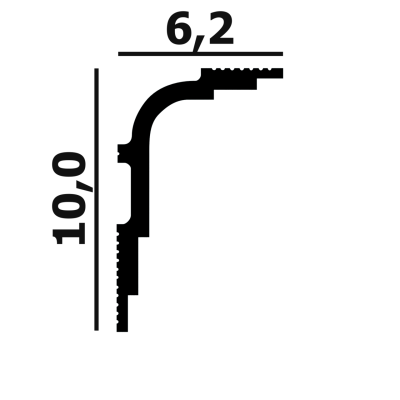 Карниз P102