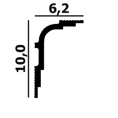 Карниз P102