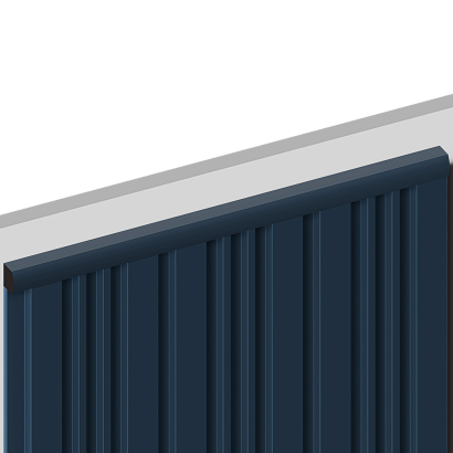 Молдинг D15V2 BU22 Hiwood 15мм×15мм×2,7м