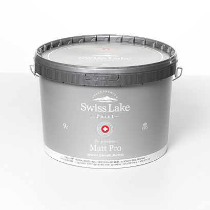 Краска Swiss Lake Matt Pro 9 л.