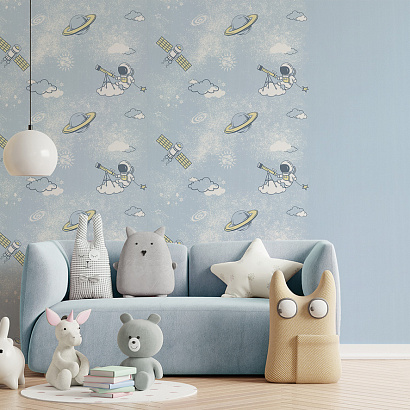 Обои 75339-16 Wall Decor Космолэнд Wall Decor коллекция Космолэнд производства  в интернет-магазине Обоитрейд