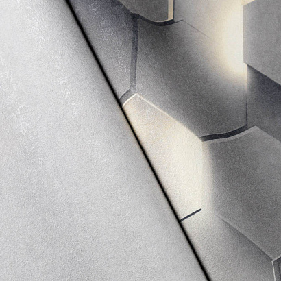 Обои 70670-41 R аспект Гексагон R аспект коллекция Гексагон производства РОССИЯ в интернет-магазине Обоитрейд