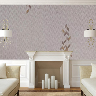 Обои 15018-8 Alessandro Allori Rossa Alessandro Allori коллекция Rossa производства Италия в интернет-магазине Обоитрейд