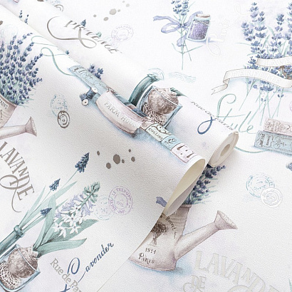 Обои HC71985-46 Home color Lavande Home color коллекция Lavande производства РОССИЯ в интернет-магазине Обоитрейд