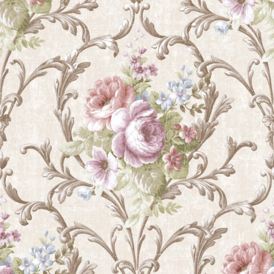 Обои VB3005 Grandeco Ideco Villa Borghese