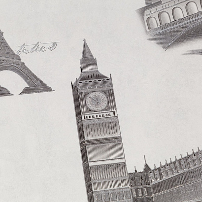 Обои PL72406-14 Палитра Travel Wall Палитра коллекция Travel Wall производства РОССИЯ в интернет-магазине Обоитрейд