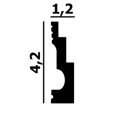 Молдинг P105