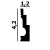 Молдинг P105