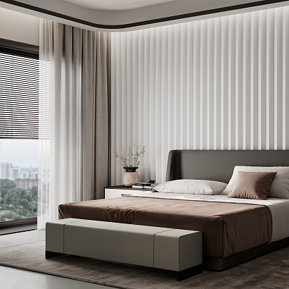Стеновая панель СП 12/3 Bello Deco 40мм×200мм×3м