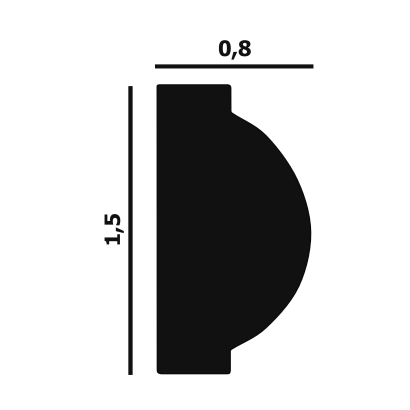 Молдинг P52