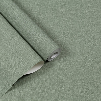 Обои VV72301-77 VOG Oliver (212414 Kof brand), рогожка, зеленые