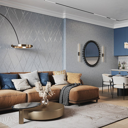 Обои 70637-46 R аспект Luigi R аспект коллекция Luigi производства РОССИЯ в интернет-магазине Обоитрейд