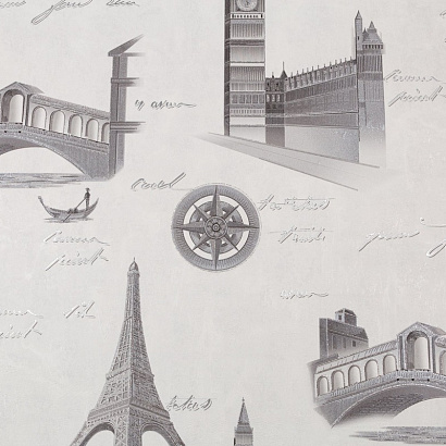 Обои PL72406-14 Палитра Travel Wall Палитра коллекция Travel Wall производства РОССИЯ в интернет-магазине Обоитрейд