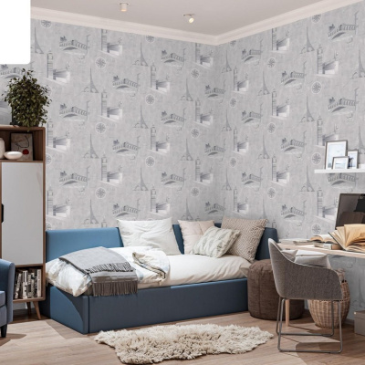 Обои PL72406-41 Palitra Life Стена путешествий