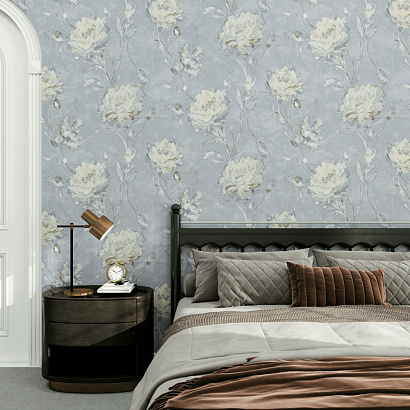 Обои MK67302 Wiganford Flowers Language Wiganford коллекция Flowers Language производства Китай в интернет-магазине Обоитрейд