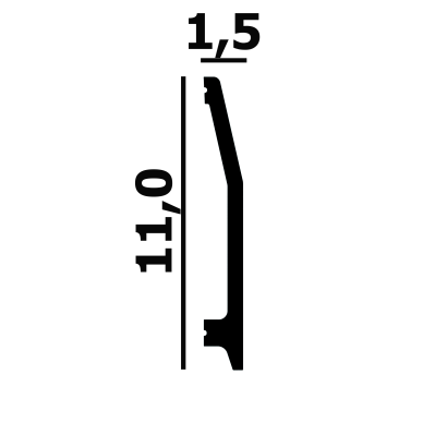 Плинтус P112