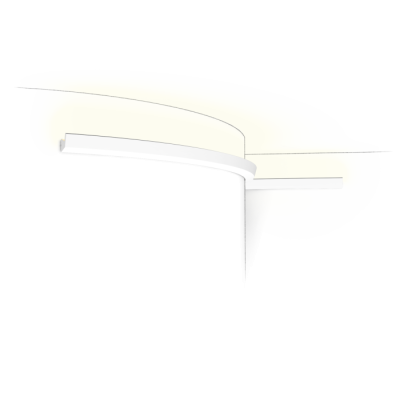 Лепнина CX189F профиль для скрытого освещения гибкий