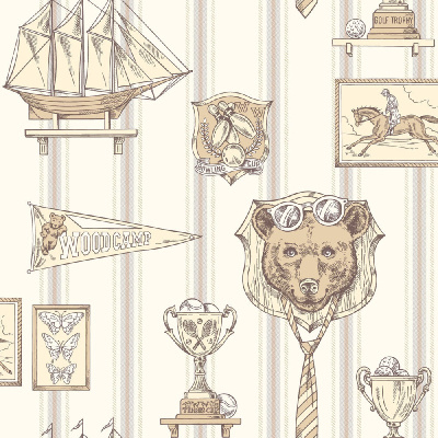 Обои JR2302 Grandeco Jack n Rose Junior