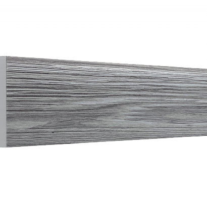 Молдинг МЛ 18/2,6 Bello Deco Льняной дуб 40мм×15мм×2,6м