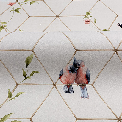 Обои TC72063-21 Trend Color Birds Trend Color коллекция Birds производства РОССИЯ в интернет-магазине Обоитрейд