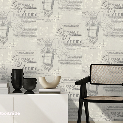 Обои 7319-24 Euro Decor Vitruvius Euro Decor коллекция Vitruvius производства РОССИЯ в интернет-магазине Обоитрейд
