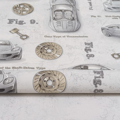 Обои 10393-03 Артекс Стритрейсинг