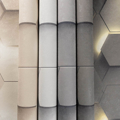 Обои 70669-22 R аспект Гексагон R аспект коллекция Гексагон производства РОССИЯ в интернет-магазине Обоитрейд