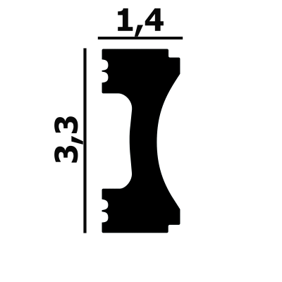 Молдинг P136