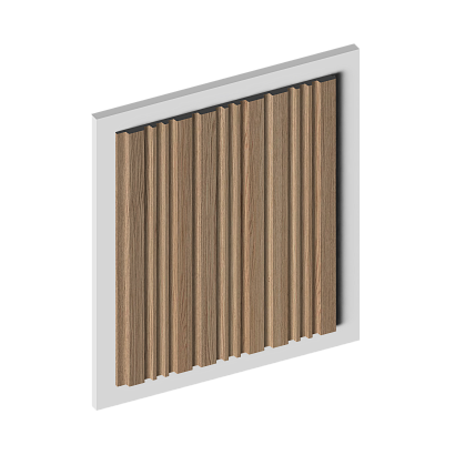 Панель декоративная LV121 BR417 Hiwood 120мм×12мм×2.7м