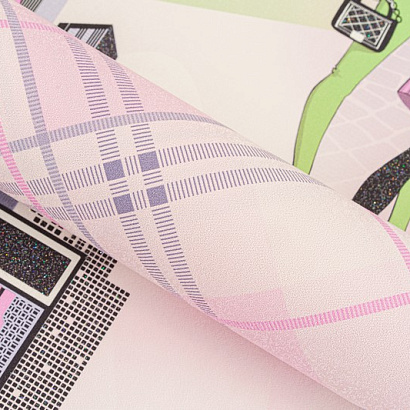 Обои 10294-02 Артекс Модницы Артекс коллекция Модницы производства РОССИЯ в интернет-магазине Обоитрейд