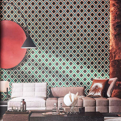 Обои 5086-7 Bernardo Bartalucci Coco Bernardo Bartalucci коллекция Coco производства Италия в интернет-магазине Обоитрейд