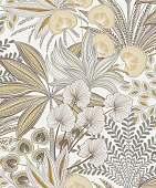 Обои A 69002 Grandeco Karuna