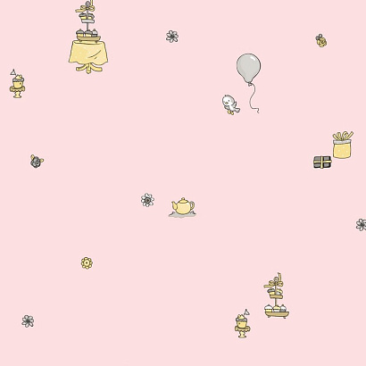 Обои 84241-3 Bernardo Bartalucci Milashka Bernardo Bartalucci коллекция Milashka производства Италия в интернет-магазине Обоитрейд