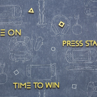 Обои HC72157-66 Home color Gamepad Home color коллекция Gamepad производства РОССИЯ в интернет-магазине Обоитрейд