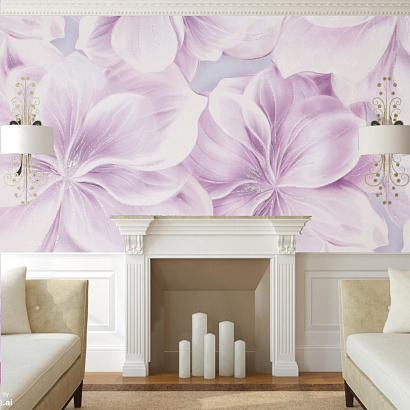 Обои HC72272-65 Home color Nimfa Home color коллекция Nimfa производства РОССИЯ в интернет-магазине Обоитрейд