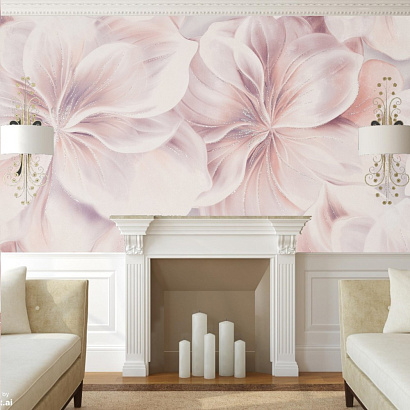 Обои HC72272-28 Home color Nimfa Home color коллекция Nimfa производства РОССИЯ в интернет-магазине Обоитрейд