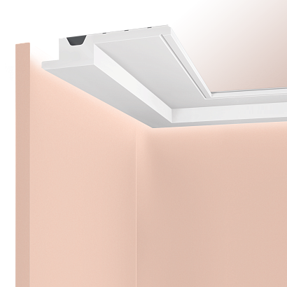 Карниз A100V1 Hiwood 100мм×30мм×2м