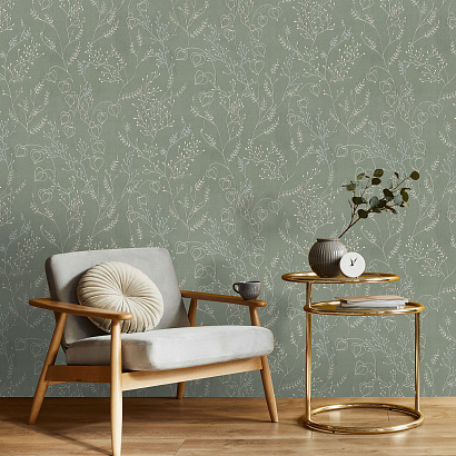 Обои 7307-12 Euro Decor Physalis Euro Decor коллекция Physalis производства РОССИЯ в интернет-магазине Обоитрейд