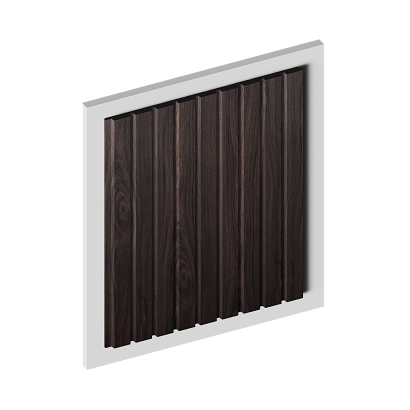 Панель декоративная LV124 BR395 Hiwood 120мм×12мм×2.7м