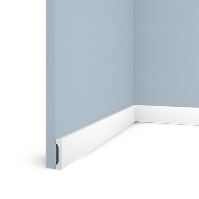 Плинтус B55V1 Hiwood 55мм×12мм×2м