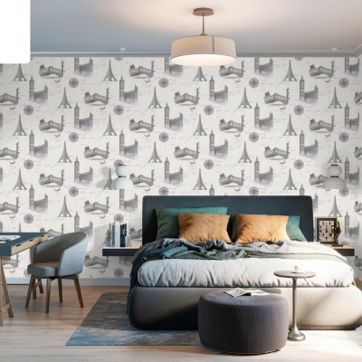 Обои PL72406-14 Палитра Travel Wall