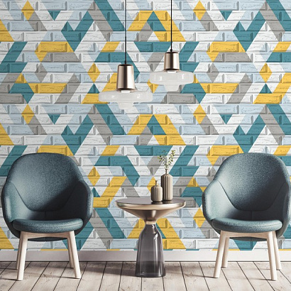 Обои 9050-05 Eurodecor Monte Solaro Real Kirpichi Euro Decor коллекция Real Kirpichi производства РОССИЯ в интернет-магазине Обоитрейд