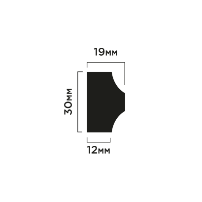 Молдинг TRW30 Hiwood 30мм×2,7м