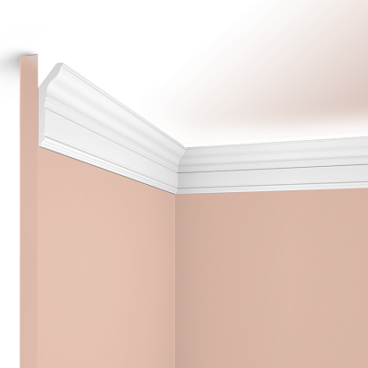 Карниз L1902S Hiwood 80мм×27мм×2м