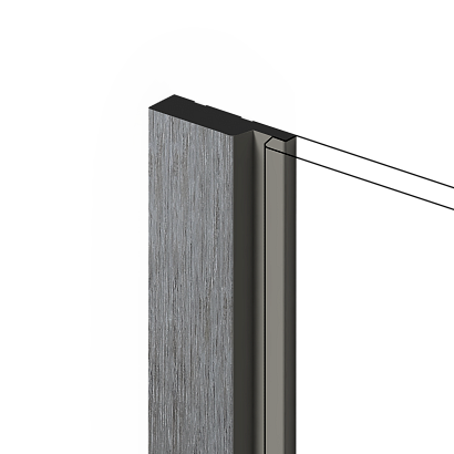 Финишный молдинг LF124A GN68 Hiwood 42мм×2,7м