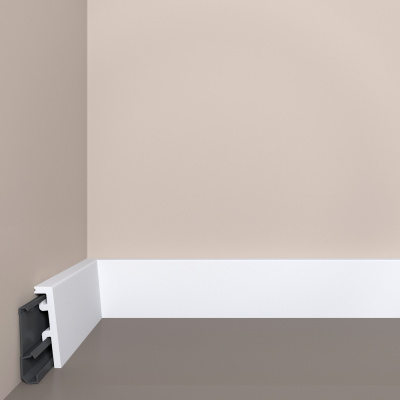 Плинтус напольный П23 Bello Deco 60мм×20мм×2м