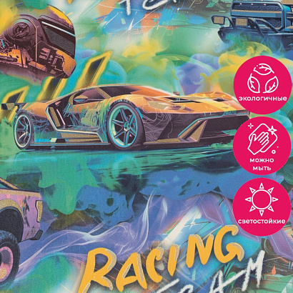 Обои HC72349-36 Home color Racing Team Home color коллекция Racing Team производства РОССИЯ в интернет-магазине Обоитрейд