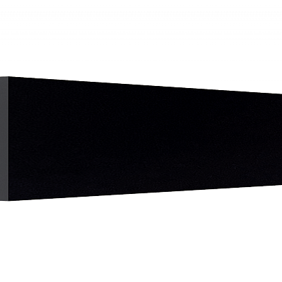 Молдинг МЛ 18/2,6 Bello Deco Черный антрацит 40мм×15мм×2,6м