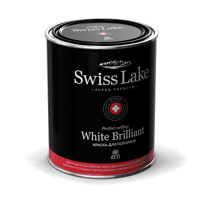 Краска Swiss Lake White Brilliant 2,7 л.